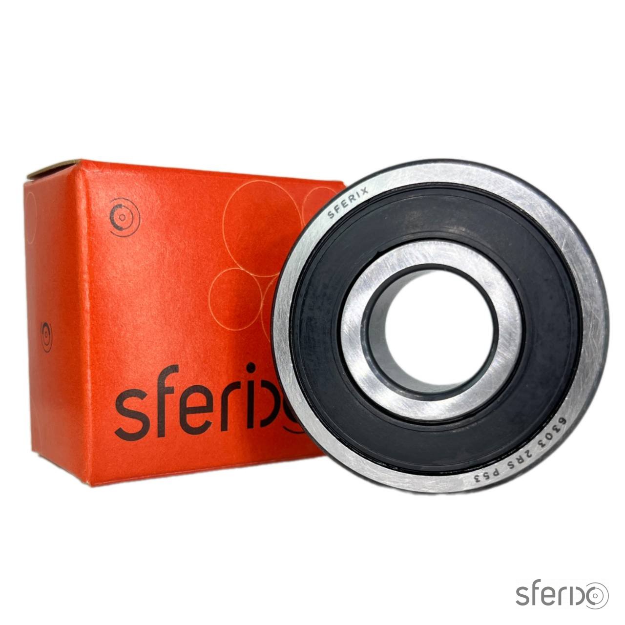 Радиальный однорядный подшипник 6303 2RS P53 SFERIX - Сферикс - фото -  1